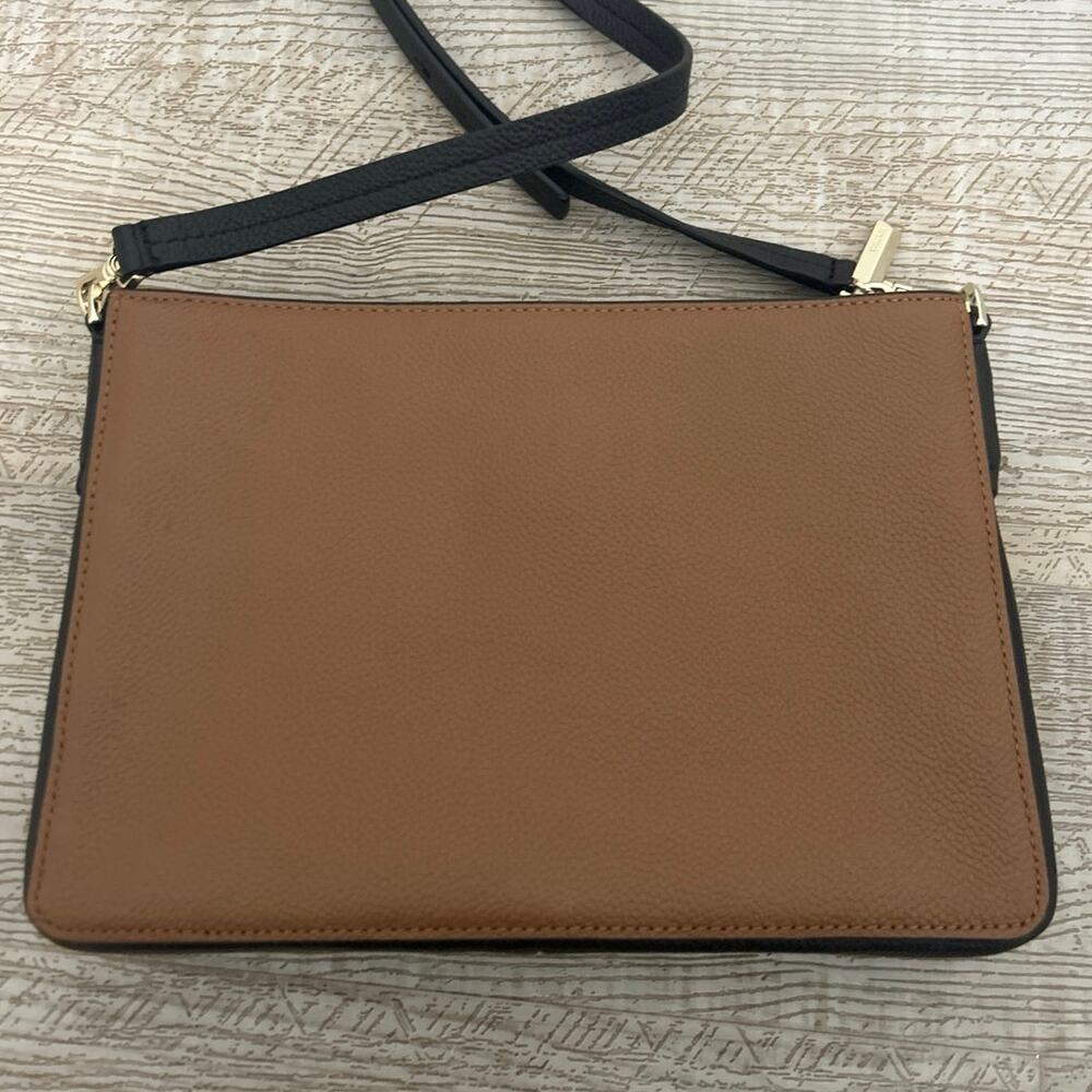 Kate Spade New York Margaux Medium Calf Hair Leather Leopard Print Crossbody - Picture 4 of 16